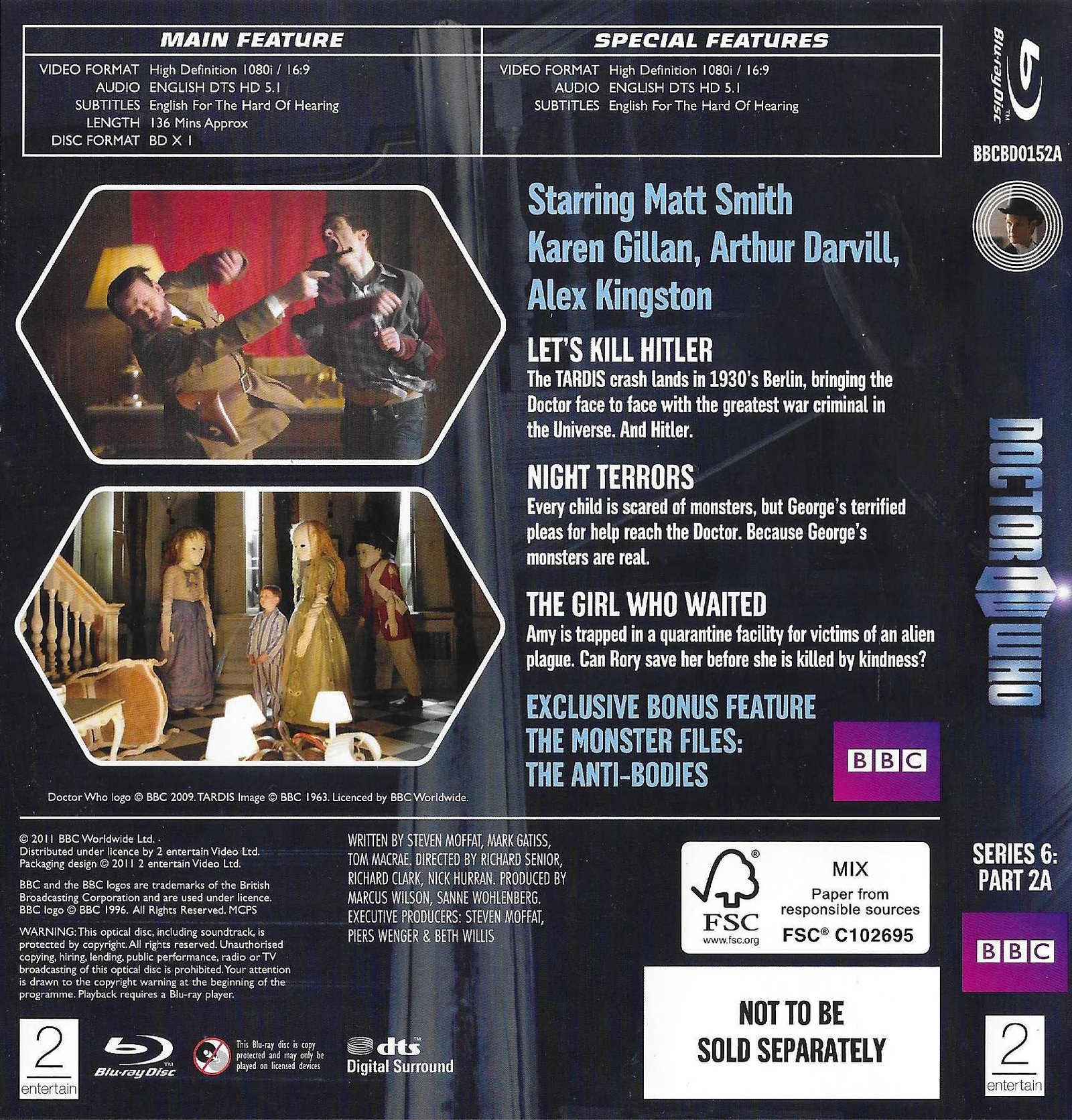 Back cover of BBCBD 0152A